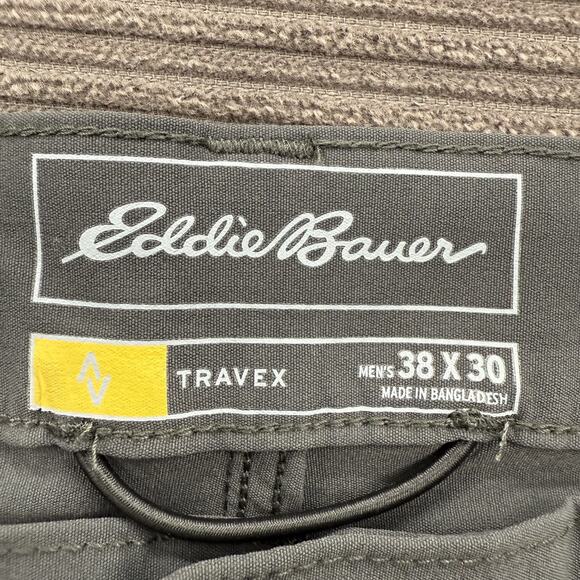 Eddie Bauer Pants Mens 38x30 Horizon Guide Travex StormRepel 5 Pocket Hiking - Picture 3 of 10
